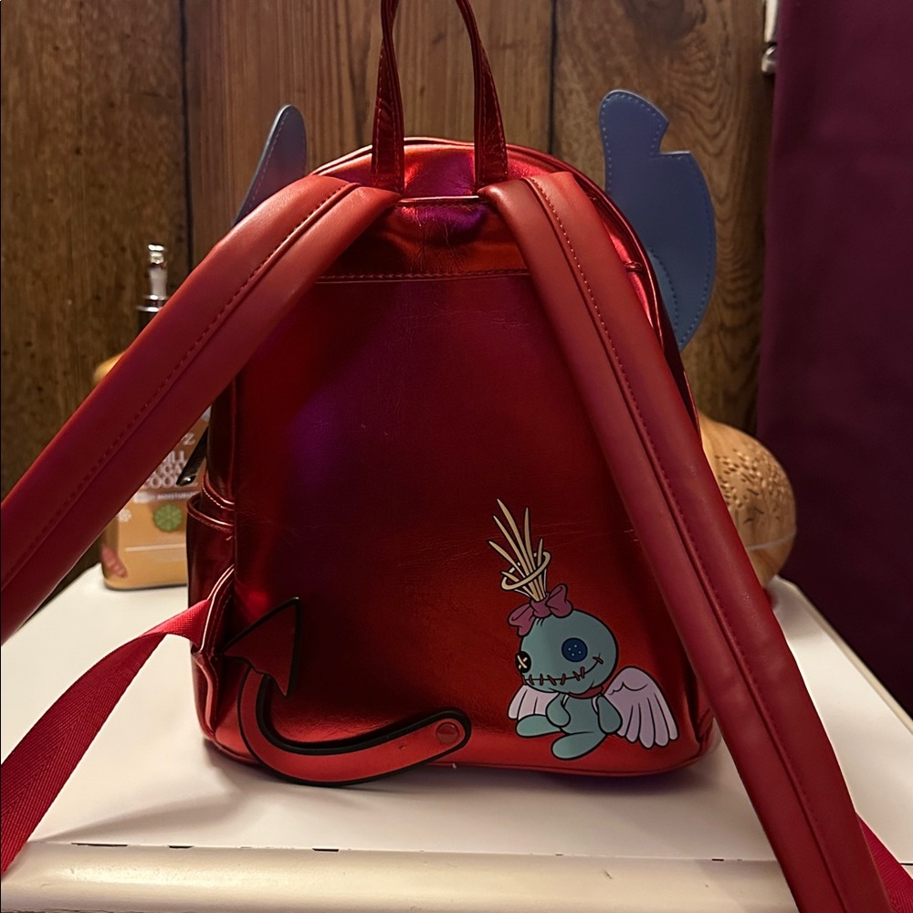 Loungefly Disney Stitch Devil Backpack - image 4